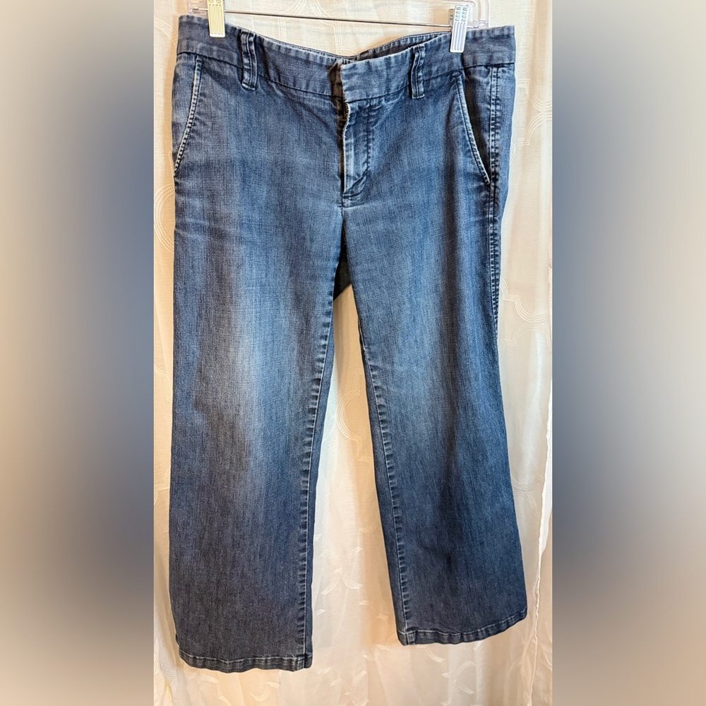 GAP Relaxed Fit Blue Denim Trouser Jeans | Size 8 Tall 👖